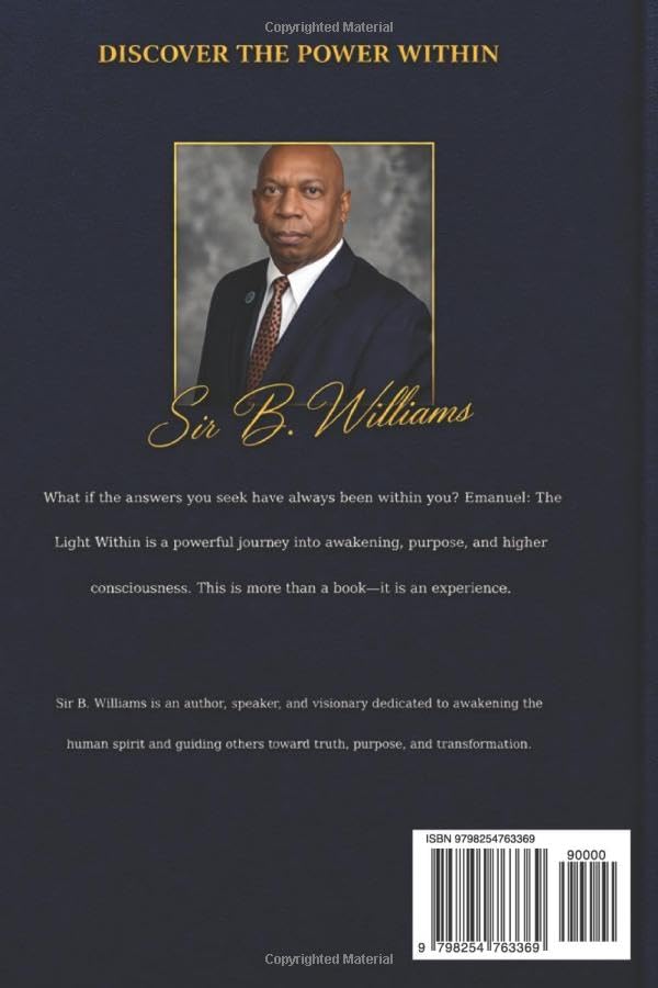 EMANUEL THE LIGHT WITHIN: AWAKENING CHRIST CONSCIOUSNESS---Special Addition Full Color Edition -Hardback book ONLY